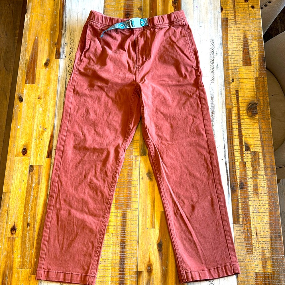 Kavu size large burnt orange Gibson pant